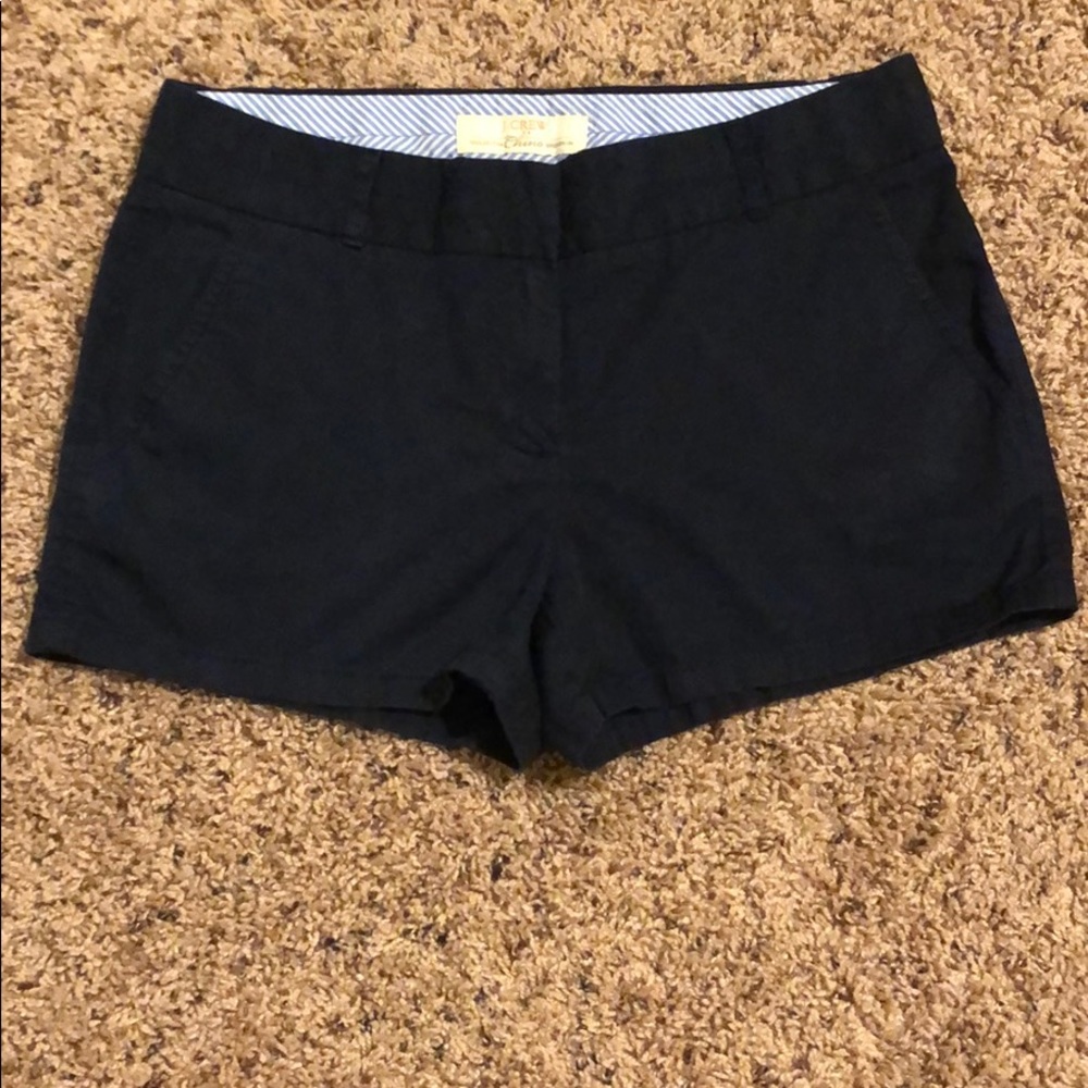 J. Crew Size 2 Navy Classic Stretch Chinos 3 Inch